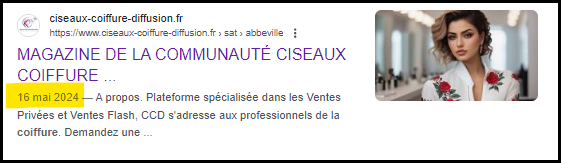 CISEAUX COIFFURE DIFFUSION